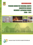 PDRB Menurut Lapangan Usaha Kabupaten Bekasi 2008-2011