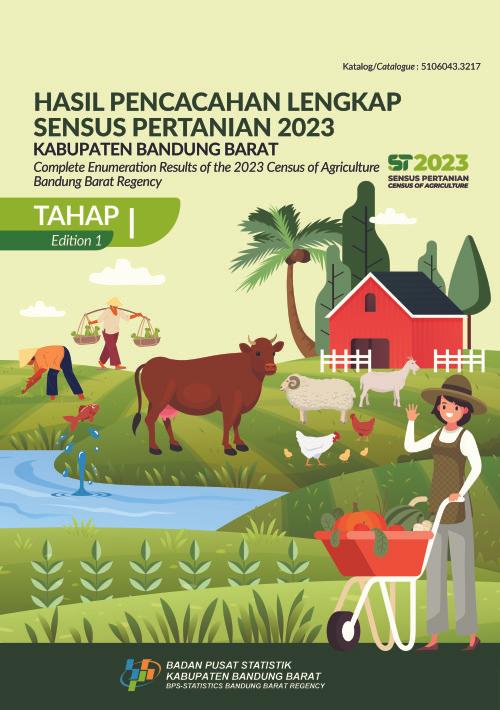 Hasil Pencacahan Lengkap Sensus Pertanian 2023 - Tahap I Kabupaten Bandung Barat